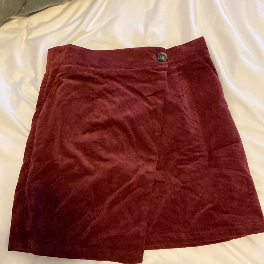 Never worn Azalea corduroy skirt